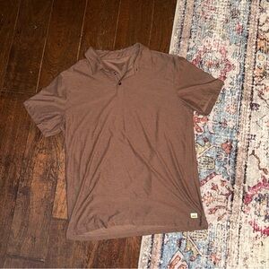 Men's Vuori Brown Polo Shirt